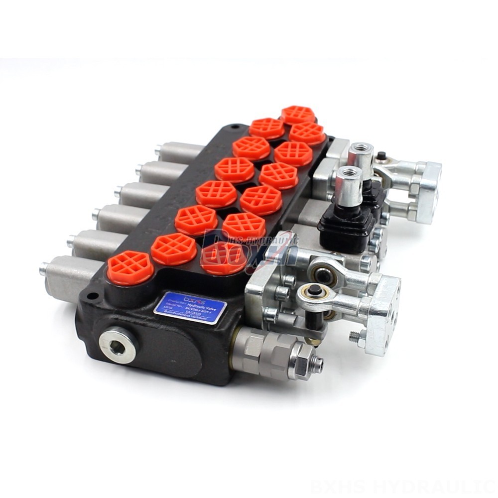 Industrial Hydraulic Systems | 6 Spool Monoblock Directional Valve | Factory Supply cover photo